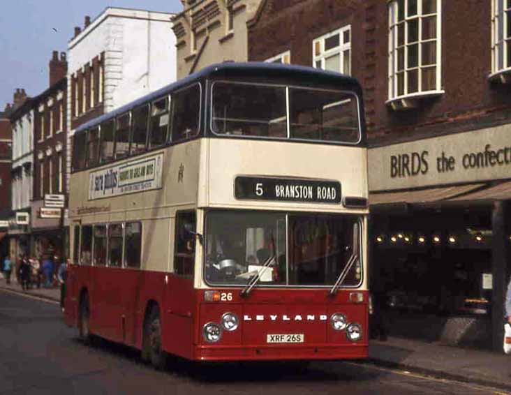 East Staffs DC Leyland Atlantean AN68 East Lancs 26